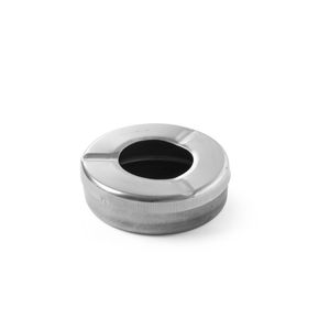 HENDI <b>Outdoor</b> Furniture <b>Ashtray</b> <b>with</b> <b>Lid</b> Diameter 90mm and Height 28mm - Product Image 1