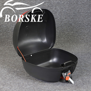 ABS / PP Caja <span class=keywords><strong>para</strong></span> <span class=keywords><strong>Moto</strong></span> Baúl De Motocicleta (con Cerradura y Llave de Repuesto, Volumen de 30 L, Diseño Deportivo) - Product Image 4