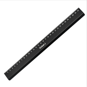 Camp Nou Aluminum Alloy Straight Ruler 15 Cm With Pencil Storage For Drafting And Paper Cutting - Product Image 3