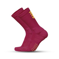 Chaussettes de basketball unisexes en tricot compressif pour adultes, couleurs unies, échantillon gratuit, mode, hiver, sport
