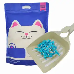 OEM advanced and easy to clean mixed cat litter bentonite tofu with a sea salt aroma