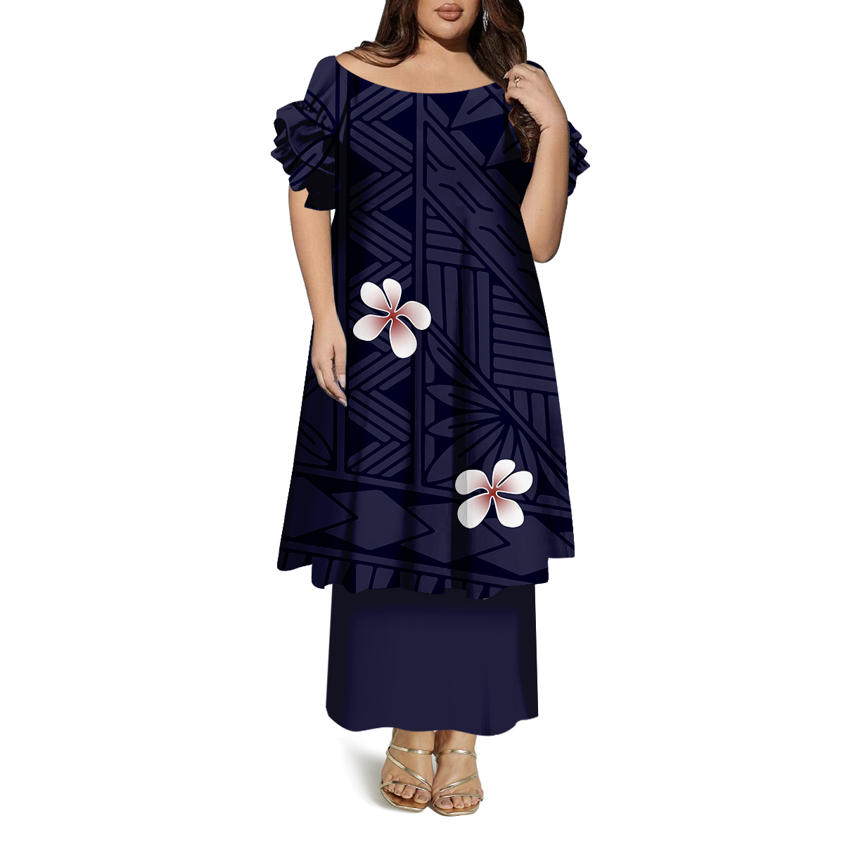 red ladies dresses Petite Studio's Lorraine Summer Dress in Red Floral