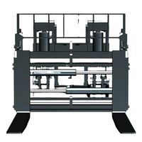 Attache de chariot élévateur hydraulique sans palette pour un chargement efficace des sacs de céréales en entrepôt logistique