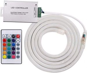 Tira de Luces LED de Silicona Flexible RGB, 120 LED/M, 5M, 2700K, Certificación RoHS, CE, FCC, Control Remoto por Aplicación/WiFi, USB, Ra95, Regulable - Product Image 2