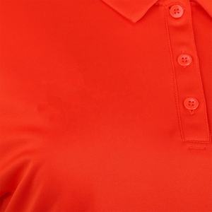 Camiseta personalizada de alta calidad al por mayor, camiseta Polo en blanco con logotipo bordado impreso, camiseta Polo informal de moda para mujer - Product Image 4