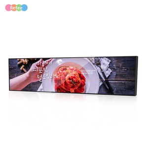 Moniteur publicitaire ultra-large TFT LCD Refee à <span class=keywords><strong>prix</strong></span> d'usine avec Android 7.1-10.0, 4 Go <span class=keywords><strong>de</strong></span> <span class=keywords><strong>RAM</strong></span>, 16/32 Go <span class=keywords><strong>de</strong></span> ROM, prise en charge CMS, noir - Product Image 2