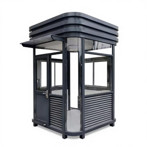 Box di Guardia Mobile in Acciaio Inossidabile su Misura, Cabina per Controllo Pedaggi, Facile da Montare, Box di Sicurezza Commerciale - Product Image 3