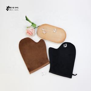 Mitaines autobronzantes, vente en gros, nom personnalisé, noir et marron, applicateurs, gants détachables, lavables, vente en gros, - Product Image 1