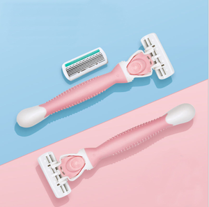 Lame de rasoir de sécurité pour rasoir de femme manuel portable de haute qualité/support de téléphone pour couteau à raser - Product Image 1