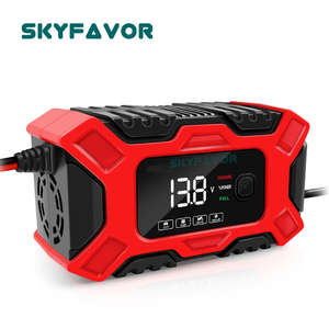 <span class=keywords><strong>Chargeur</strong></span> de <span class=keywords><strong>batterie</strong></span> intelligent automatique 12V 6A pour batteries au plomb Pulse Repair, compatible avec les batteries EFB, AGM et Gel pour <span class=keywords><strong>moto</strong></span> et voiture - Product Image 3
