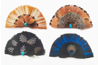 Plumes colorées teintées DIY pour chapeaux de femme, accessoires de coiffure, pinces à cheveux, bandeaux, fascinateurs, fleurs et décorations de mariage
