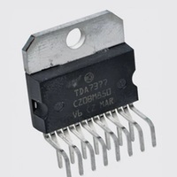 Amplificateur audio IC TDA7377 Flexiwatt-25-4 canaux classe AB pour circuit d'alimentation audio automobile