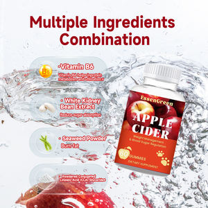 Bonbons gélifiés au gingembre et à l'acide acétique végétalien EssenGreen, vitamines pour le contrôle du poids chez les adultes - Petit MOQ, emballage en vrac - Product Image 6