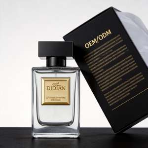 Envases de Lujo Personalizados para Colonia Masculina, Botellas de Vidrio Transparente y Negro Vacías de 30ml, 50ml y 100ml con Caja - Product Image 4