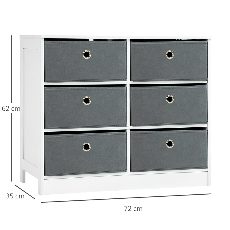 Chests of Drawer Fabric Dresser Storage