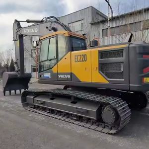 Excavatrice d'occasion en bon état VOLVO 220 EC220 Excavatrice de construction en bon état Excavatrice sur chenilles d'occasion 22 tonnes - Product Image 4