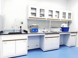 Mesa de Laboratorio Personalizada, Totalmente de Acero, Acero-Madera, PP Opcional, Diseño Personalizado, Grado de Exportación, Directo de Fábrica, Personalizado Según Planos - Product Image 5