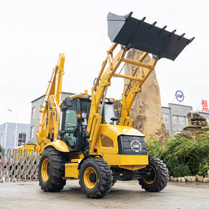 Mesin Diesel EPA baru pemuat roda dengan Backhoe sandaran pertanian besar pemuat cangkul ekskavator <span class=keywords><strong>Mini</strong></span> Backhoe DENGAN HARGA - Product Image 1