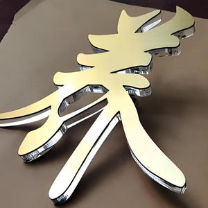 ป้ายตัวอักษร 3 มิติ คุณภาพสูง ป้ายร้านค้า ป้ายโลโก้เชิงพาณิชย์ ป้ายแสดงผล ป้องกันคราบสกปรก ทนทานต่อสิ่งสกปรก และติดตั้งง่าย - Product Image 5