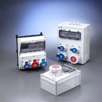 Boîtier de distribution d'alimentation haute puissance IP65 étanche pour circuits, armoire de maintenance complète pour équipements scellés