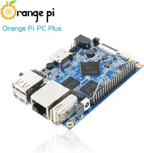 Orange Pi Pc Plus Ram 1G a 8Gb Flash Mini-fuente de placa única ondersteuning OPi PC