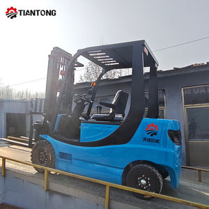 Forklift Listrik Baterai Lithium 3 Ton dengan Side Shift Stacker untuk Transportasi Kargo Berat Industri Kontainer - Product Image 6