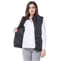 Gilet de chasse et Camping pour femme, gilet chauffant rembourré en duvet de 5V