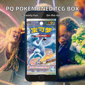 PQ Authentique TCG Pokemoned Cartes à collectionner Véritable Collection originale Booster Box Papier écologique Éducatif Portable Famille - Product Image 2