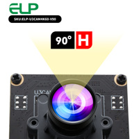 Módulo de Cámara USB 3.0 ELP IMX678 Gran Angular 4K 60FPS, Cámara USB de Baja Iluminación 0.1Lux, Mini Cámara para PC 2160P para Windows, Linux, Mac