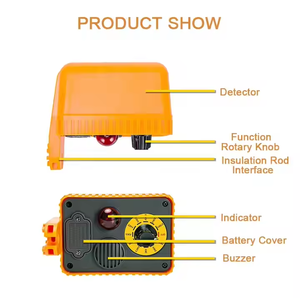 Бесконтактный детектор электрического напряжения TID POWER, модель 593001, диапазон 10кВ-500кВ, защита IP65, батарея 9В (цинк-марганцевая) - Product Image 5