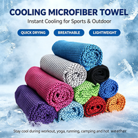 Serviettes de sport rafraîchissantes en microfibre, serviette de sport à séchage rapide, légère, à effet rafraîchissant instantané, pour la salle de sport et le fitness
