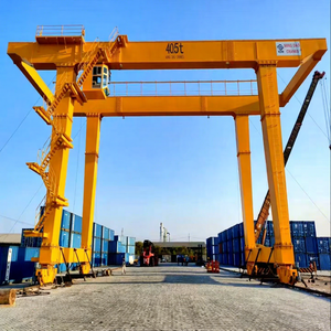 고용량 60톤 레일 컨테이너 갠트리 크레인 모터 핵심 부품 포함 레일 컨테이너 취급용 - Product Image 1