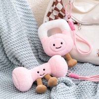 Fabricant B2B de porte-clés en peluche pour le fitness, vente en gros, personnalisation OEM ODM, production de masse, prix d'usine, service rapide