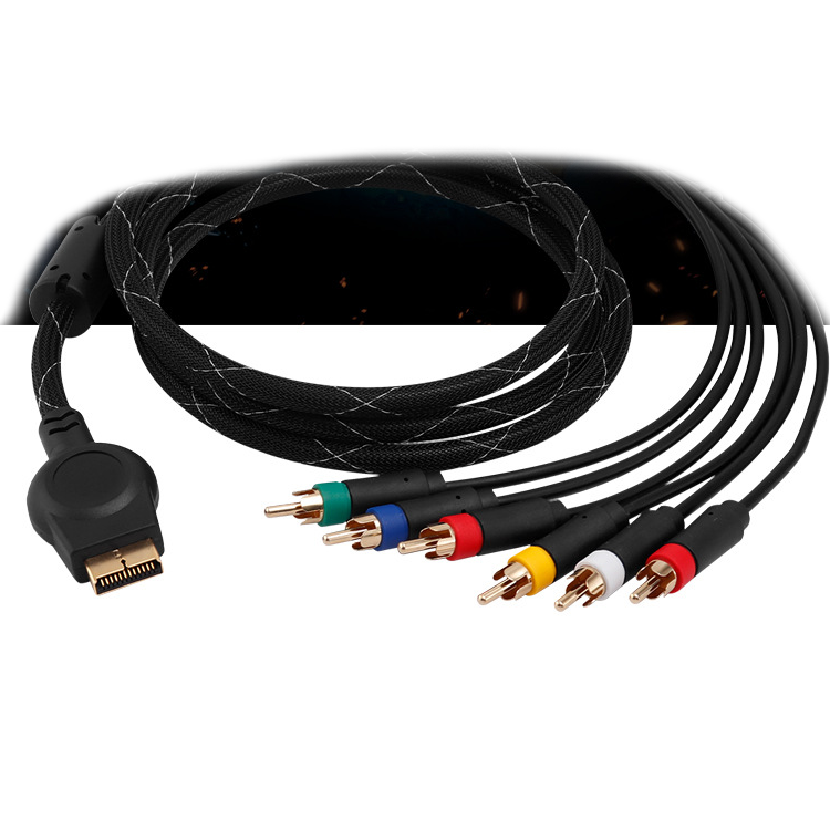 PS3・PS2用HDコンポーネントAVケーブルセット（1.8m）