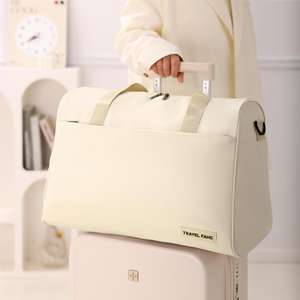 Bolsa de Viaje de Gran Capacidad para Viajeros, Forma de Cubo, Poliéster, Bolso de Mano para Viajes de Negocios, Compatible con Equipaje de Carro - Product Image 4