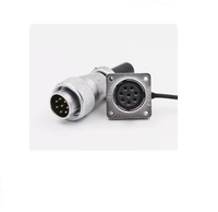 Connecteur circulaire WEIPU série WS 7 broches WS16J7TQ WS16K7ZM Prise mâle Prise femelle