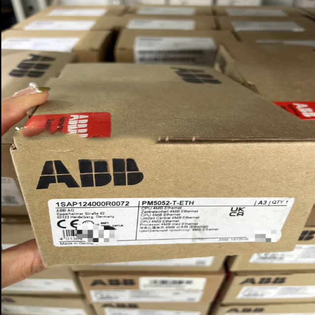 Module Pm5052-t-eth 1sap124000r0072 Cpu Module PLC