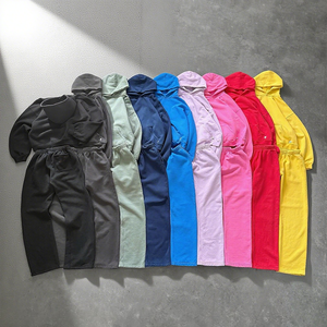 Sudadera con Capucha <span class=keywords><strong>de</strong></span> Algodón <span class=keywords><strong>de</strong></span> Marca Streetwear, Conjunto <span class=keywords><strong>de</strong></span> Sudadera <span class=keywords><strong>de</strong></span> Moda para <span class=keywords><strong>Hombre</strong></span>, Corte Holgado, Estilo <span class=keywords><strong>Urbano</strong></span> Informal, Fábrica <span class=keywords><strong>de</strong></span> Ropa Personalizada para <span class=keywords><strong>Hombre</strong></span> - Product Image 1