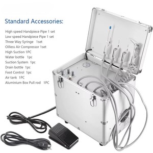A402A New Arrival Portable Dental Chair Unit Mobile Air Turbine Unit Metal Construction CE Certified For Hospital Clinic Use