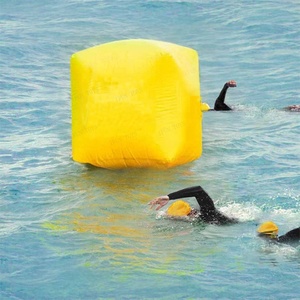 Tube flottant gonflable en vinyle/PVC étanche pour l'extérieur, jaune, pour piscine/<span class=keywords><strong>mer</strong></span>/parc aquatique - Marque IFUN - Product Image 3