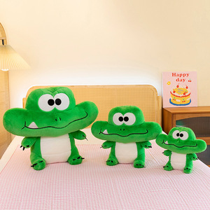 Peluche mignonne de crocodile de dessin animé, jouet en coton PP, cadeau d'anniversaire, jouet pour machine à griffes, jouet pour enfants pour la décoration de la maison - Product Image 4