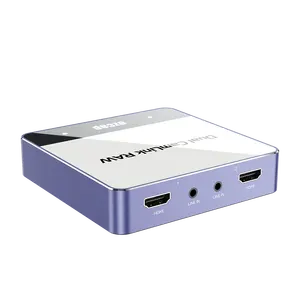 Ezcap 2 채널 4K30 HDMI 비디오 캡처 비디오 방송 게임 라이브 스트림, HDMI에 USB 3.1 Gen2 HD 라이브 스트리밍 비디오
