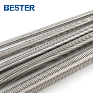 Độ chính xác cao tấn giá thép không gỉ 1m 2m SS304 SS316 din975 din976 Metric đầy đủ chủ đề <span class=keywords><strong>Threaded</strong></span> <span class=keywords><strong>Rod</strong></span> và NUT - Product Image 5