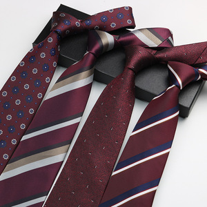 Cravatta Casual a Righe per Uomo, Cravatta Ascot o Cravatta Elegante in Poliestere per Uomo - Product Image 2