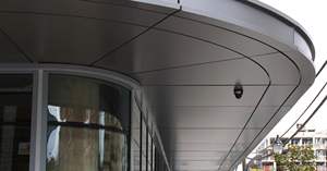 Panneau moderne ignifugé Alucobond 4x8 ACP Board 3mm-6mm Panneaux composites en aluminium Revêtement mural extérieur antistatique - Product Image 2