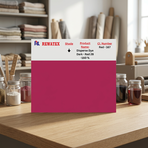 Colorant Direct Redispersible Rouge Foncé 2B 160% CI Numéro Rouge 167 Produit Chimique de Coloration Textile pour Teinture de Tissus Chine - Product Image 3