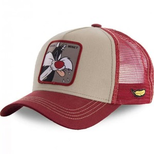 Dessin animé lapin canard conception 5 panneaux maille casquette <span class=keywords><strong>de</strong></span> Baseball 3D broderie impression numérique unisexe adulte été extérieur chapeau <span class=keywords><strong>de</strong></span> soleil - Product Image 2