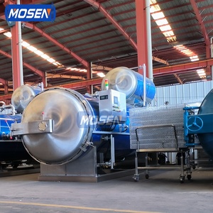 Tự động phun nước vặn lại vật liệu đóng gói Nồi hấp vặn lại tiệt trùng với chứng nhận CE - Product Image 2