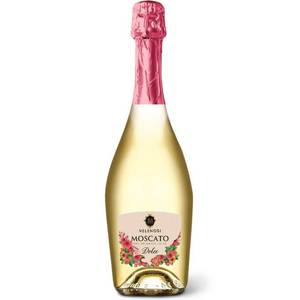 Velenosi Italian White Muscat Sparkling Wine Charmat Method Sulphites Perfect Pairing for Desserts and Fruit 6 Bottles Per <b>Box</b> - Product Image 1