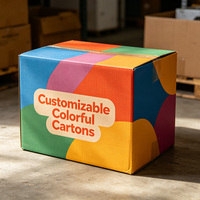 Boîtes d'expédition personnalisées imprimées avec l'indication « Fragile », avec poignée, étanches, en carton ondulé, pour envoi postal